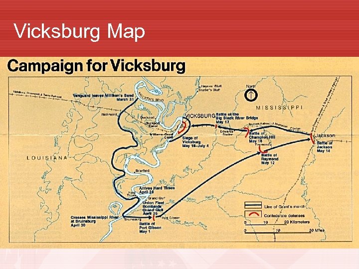 Vicksburg Map 