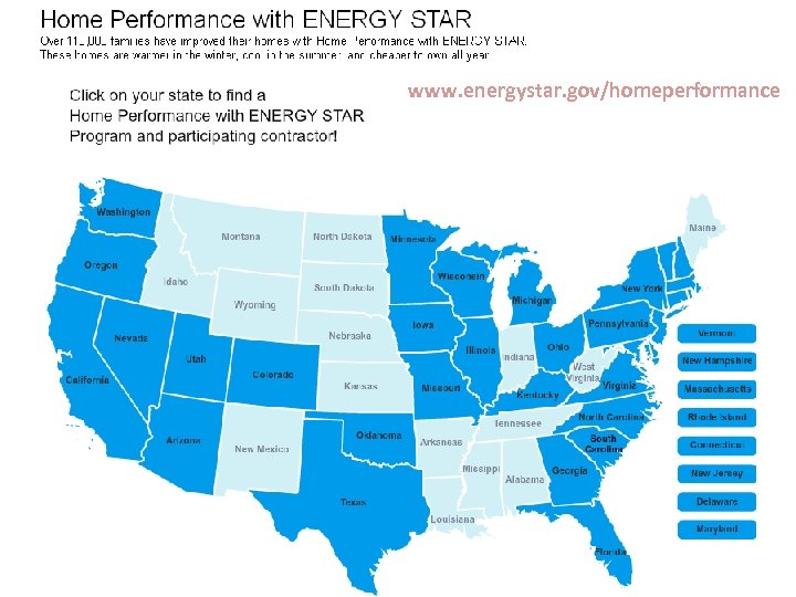 www. energystar. gov/homeperformance 
