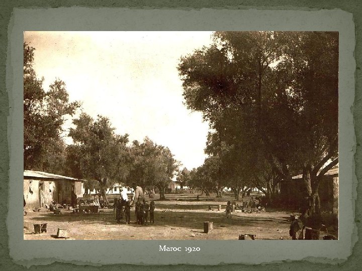 Maroc 1920 
