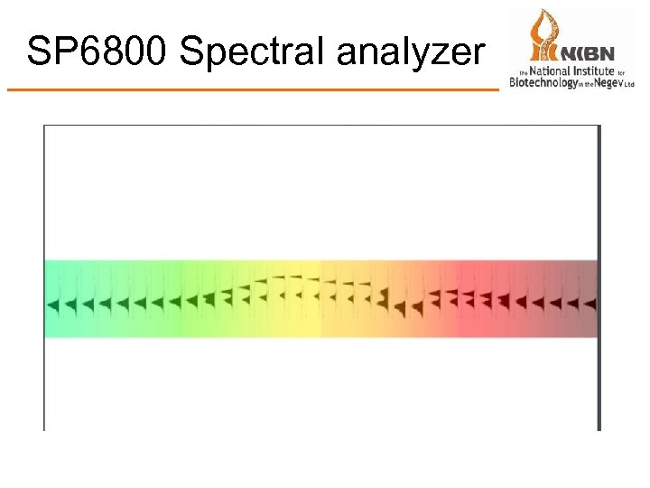 SP 6800 Spectral analyzer 