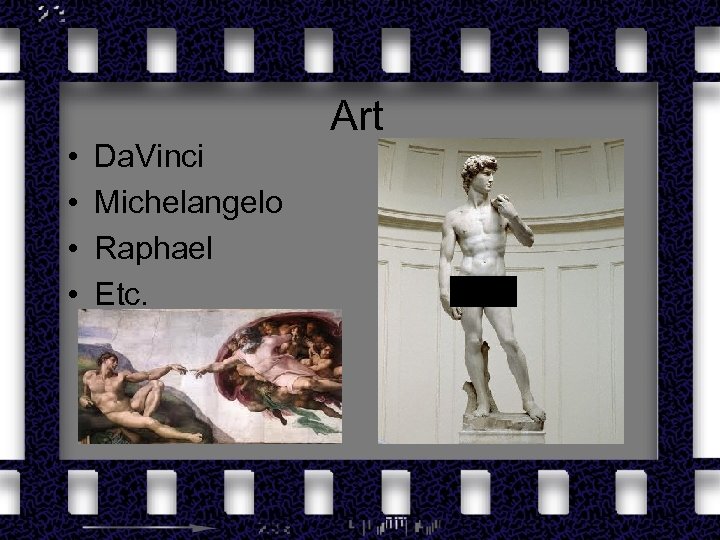  • • Da. Vinci Michelangelo Raphael Etc. Art 