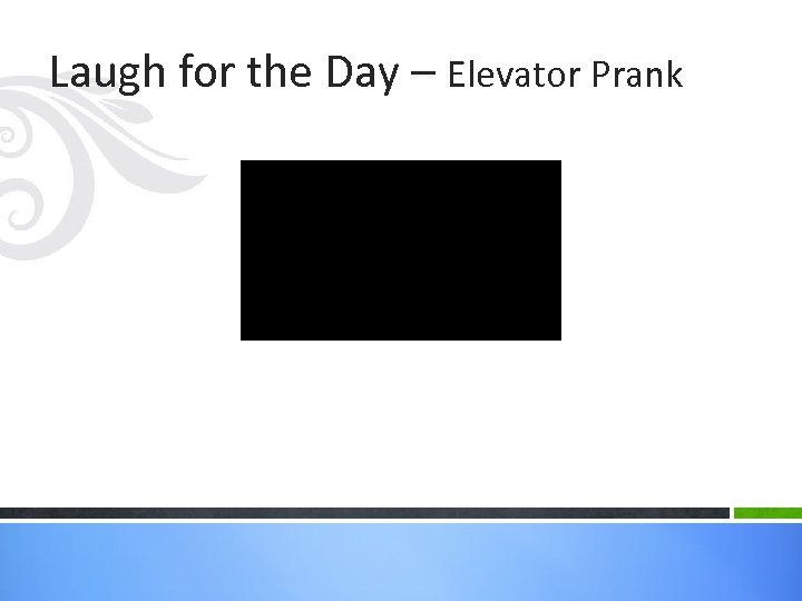 Laugh for the Day – Elevator Prank 