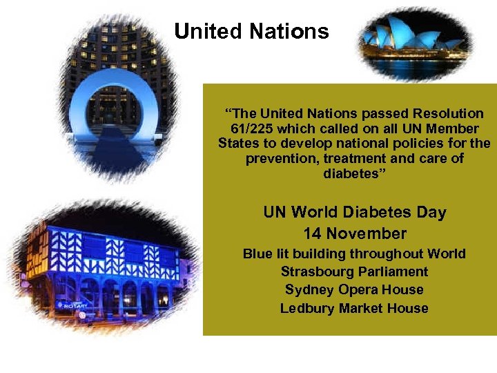 United Nations “The United Nations passed Resolution 61/225 which called on all UN Member