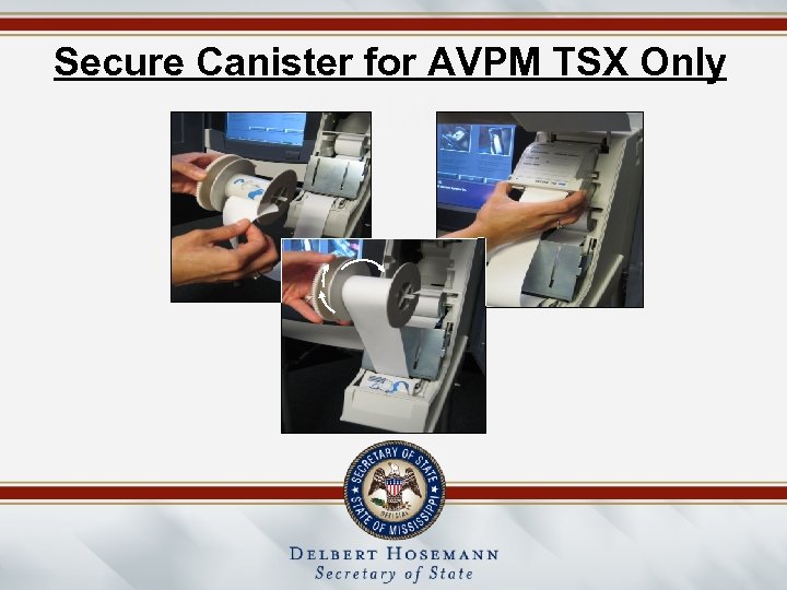 Secure Canister for AVPM TSX Only Canister 