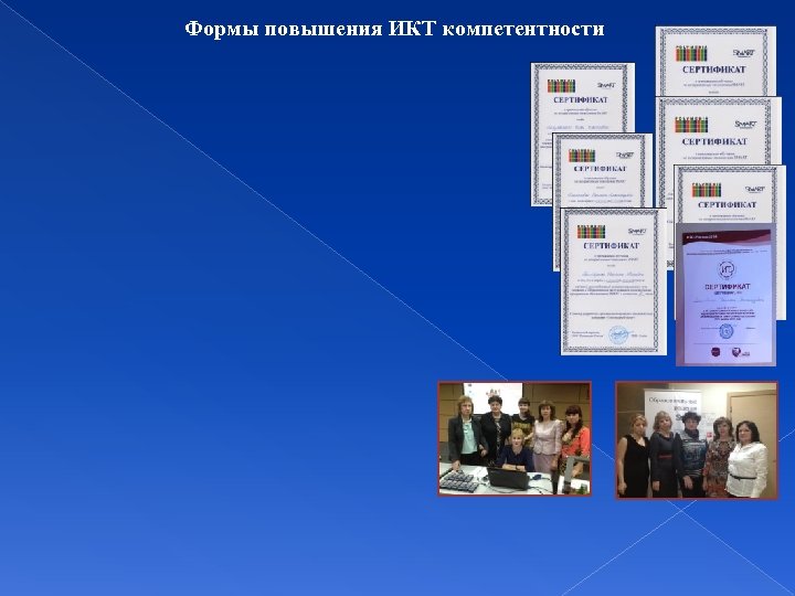 Формы повышения ИКТ компетентности 