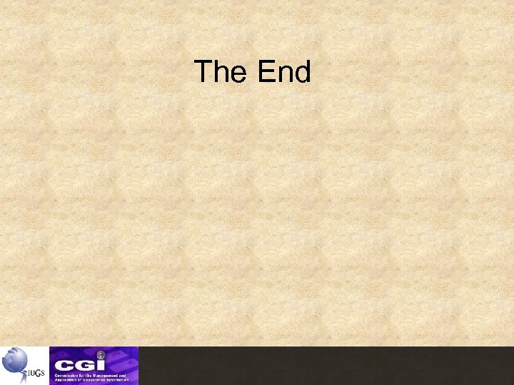 The End 