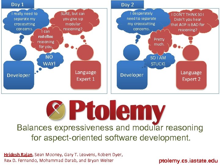 Day 1 Day 2 I really need to separate my crosscutting concerns. I can