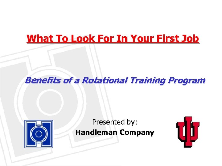 What To Look For In Your First Job Benefits of a Rotational Training Program