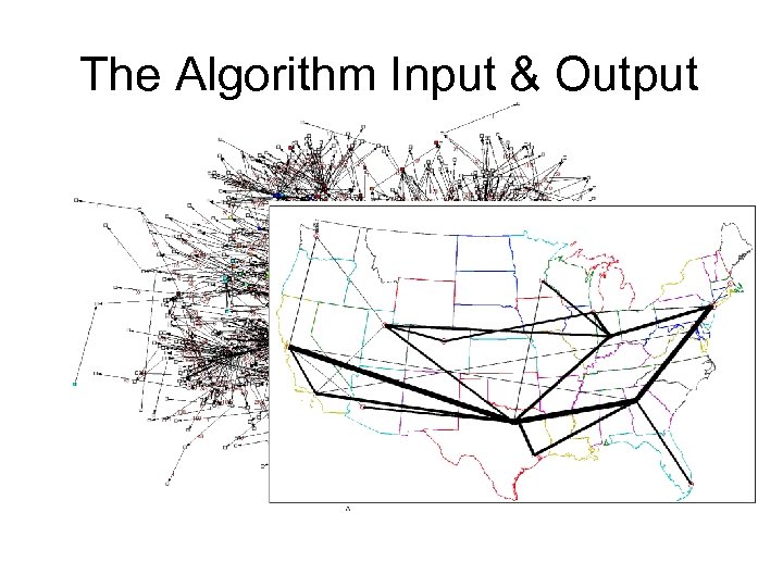 The Algorithm Input & Output 