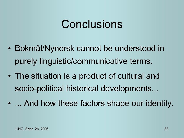 Language Variation In Norway Bokmål And Nynorsk Tore 1966