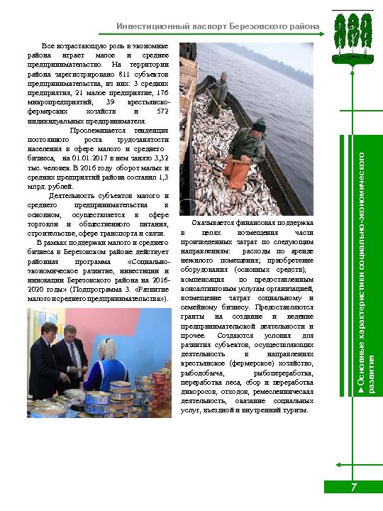  Все возрастающую роль в экономике района играет малое и среднее предпринимательство. На территории