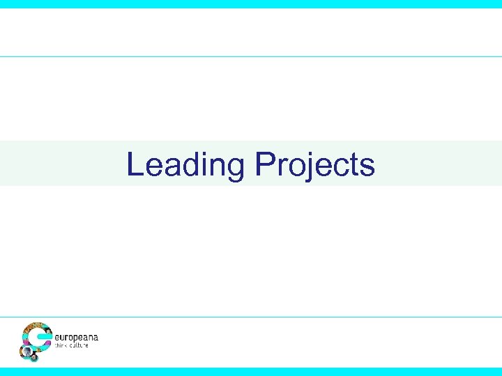 Leading Projects 