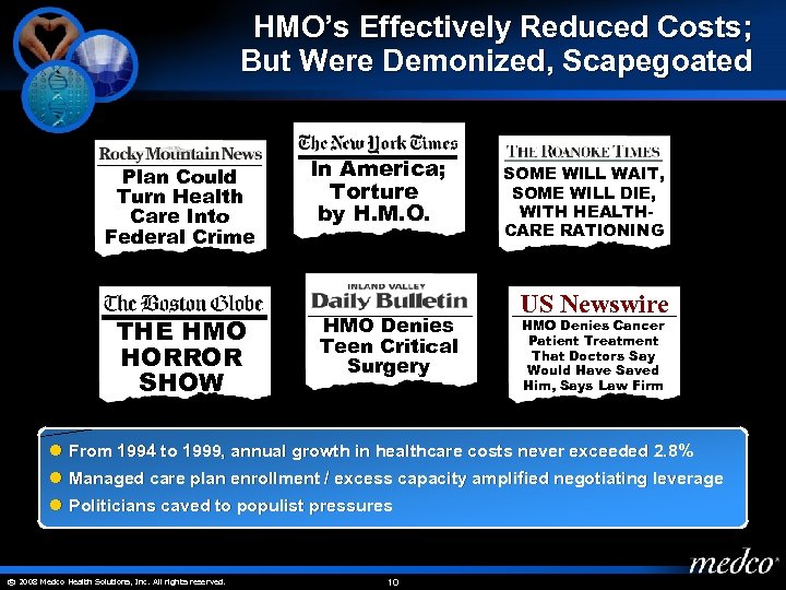 HMO’s Effectively Reduced Costs; But Were Demonized, Scapegoated Plan Could Turn Health Care Into