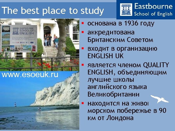 The best place to study www. esoeuk. ru § основана в 1936 году §