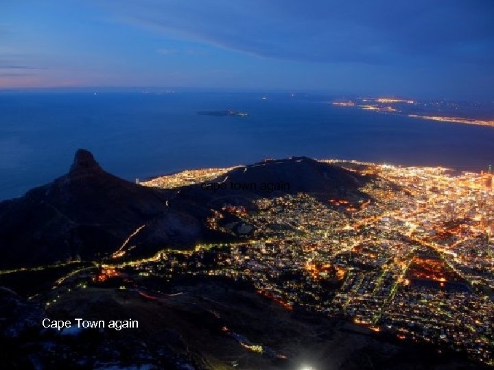 cape town again Cape Town again 