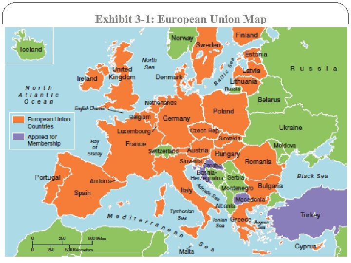 Exhibit 3 -1: European Union Map 