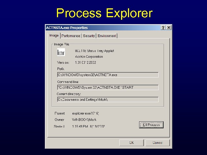 Process Explorer 