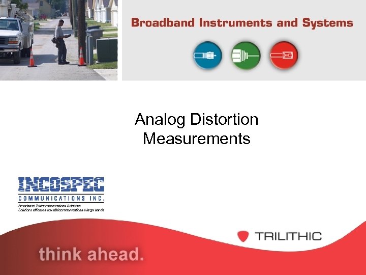 Analog Distortion Measurements 