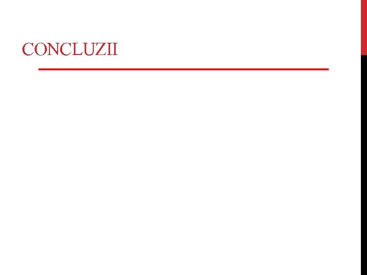 CONCLUZII 
