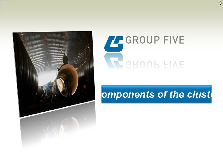 3 Components of the cluster 