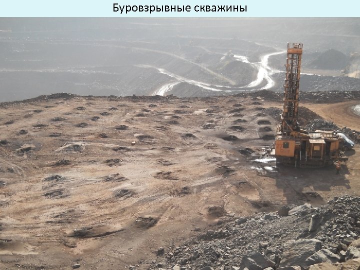 Буровзрывные скважины 