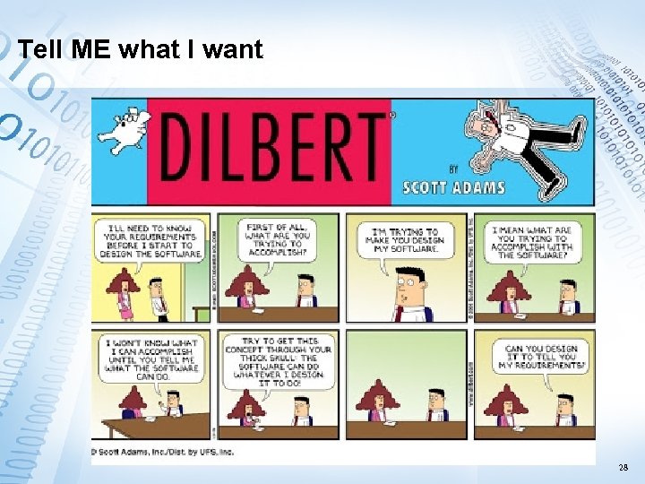 Tell ME what I want 28 