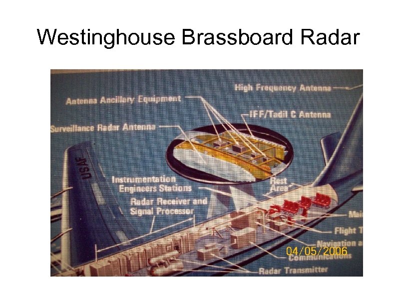 Westinghouse Brassboard Radar 