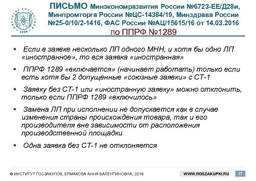 Постановлением правительства рф 1289. Письмо Минэкономразвития. Письмо Минэкономразвития д28и-355. Письмо по импортозамещению заказчику. Приказ по импортозамещению.