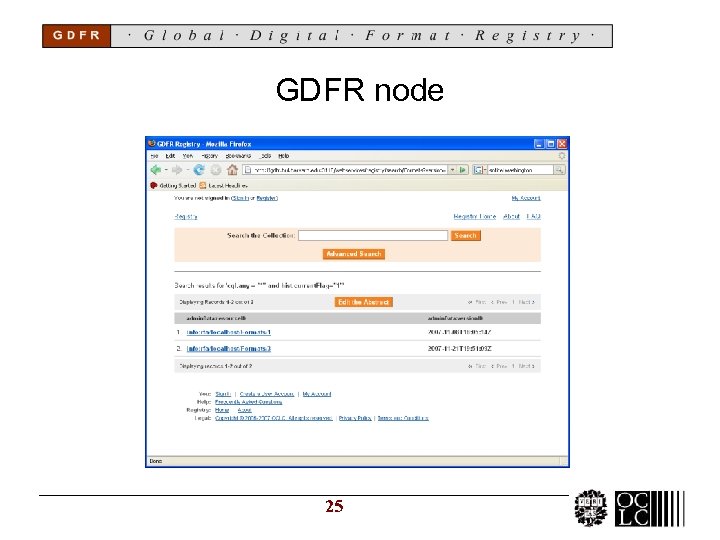 GDFR node 25 