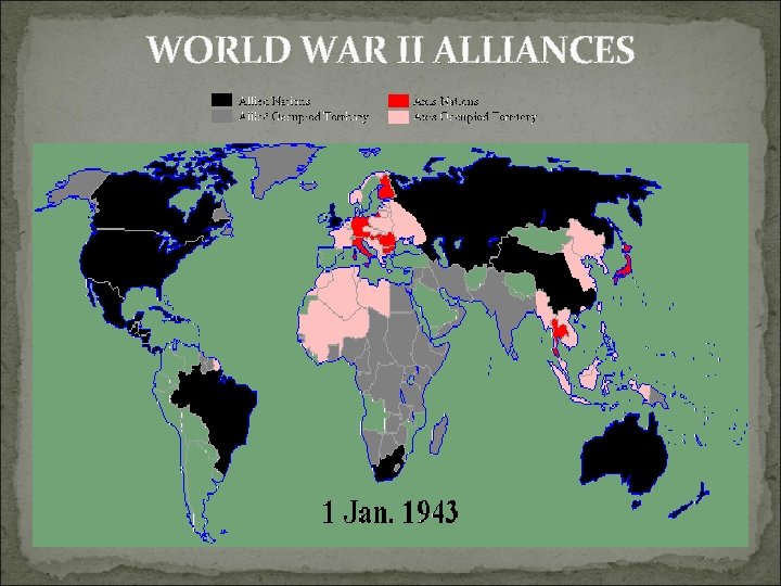 WORLD WAR II ALLIANCES 