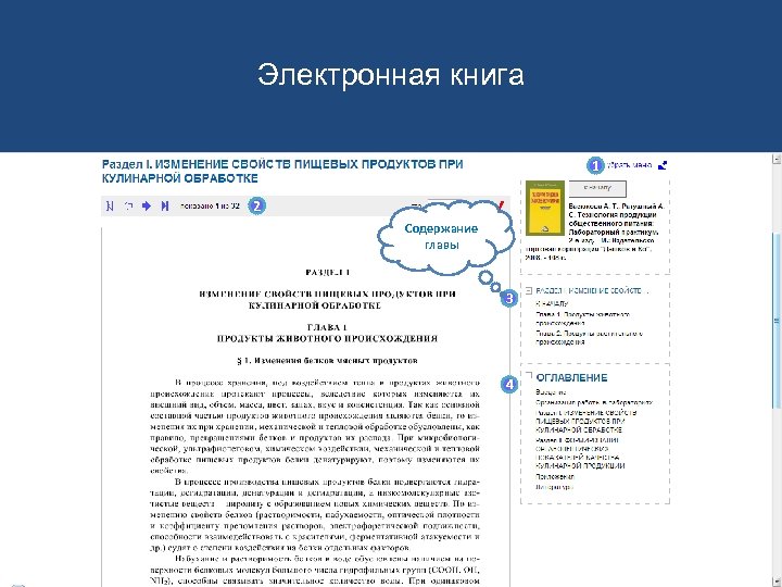 Электронная книга 1 2 Содержание главы 3 4 