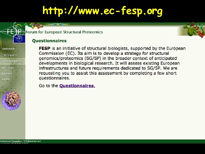 http: //www. ec-fesp. org 