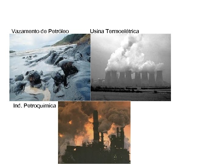 Vazamento de Petróleo Ind. Petroquímica Usina Termoelétrica 