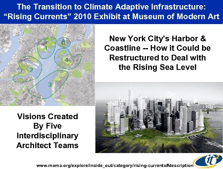 The Transition to Climate Adaptive Infrastructure: “Rising Currents” 2010 Exhibit at Museum of Modern