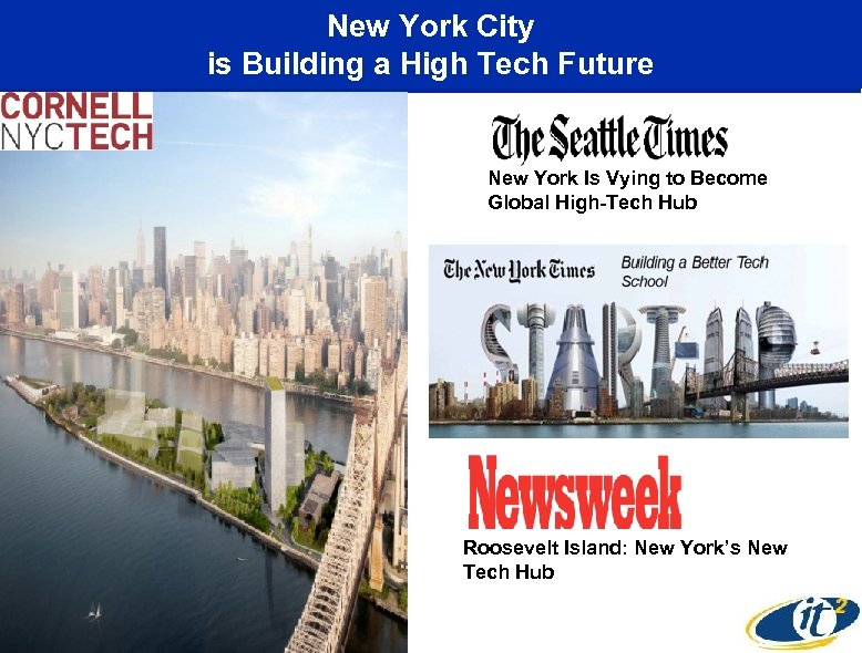 New York City is Building a High Tech Future New York Is Vying to