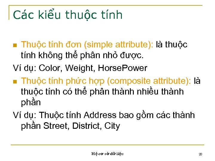 Chương 2 Mô hình liên kết thực