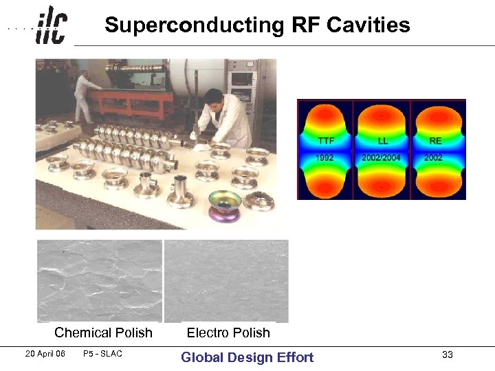 Superconducting RF Cavities Chemical Polish 20 April 06 P 5 - SLAC Electro Polish