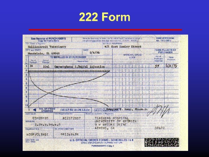 222 Form 