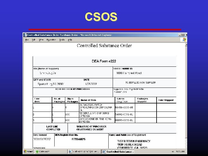 CSOS 