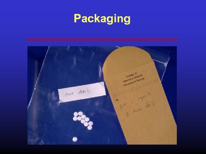 Packaging 