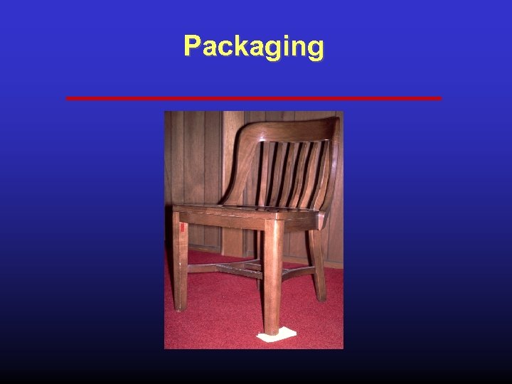 Packaging 