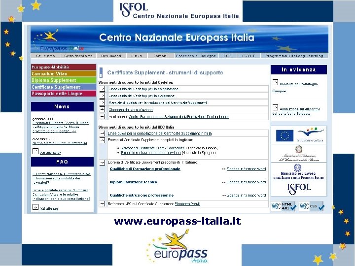 www. europass-italia. it 