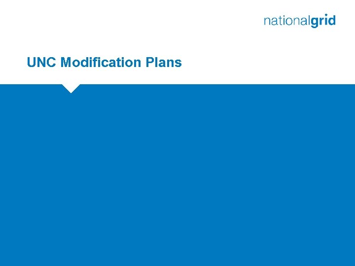 UNC Modification Plans 