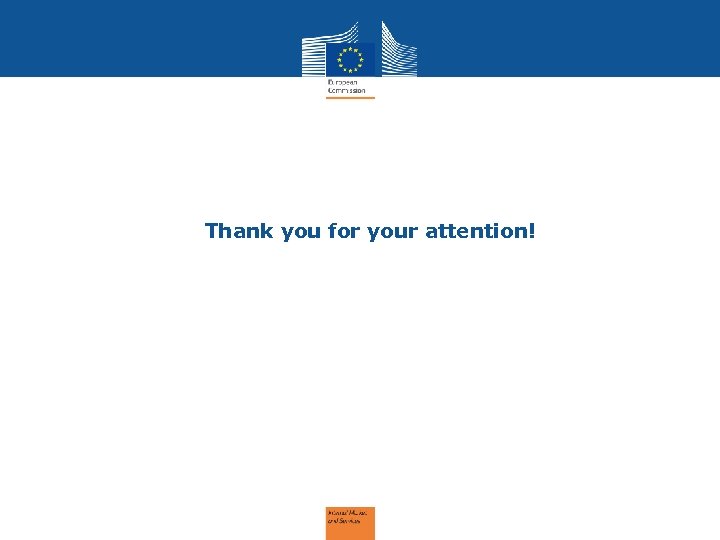 Thank you for your attention! 