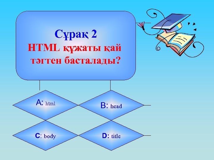 Семантикалық карта қазақ тілі