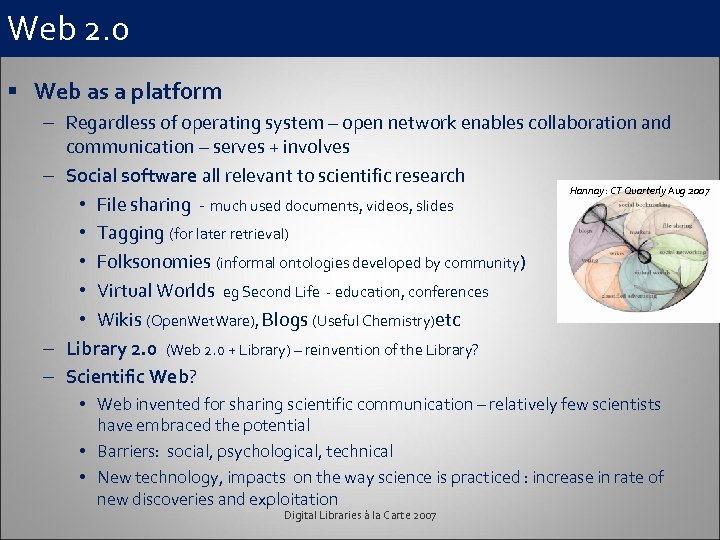 Web 2. 0 § Web as a platform – Regardless of operating system –