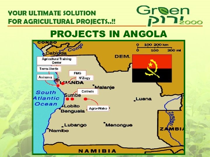 PROJECTS IN ANGOLA 