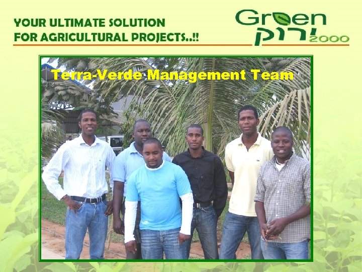 Terra-Verde Management Team 