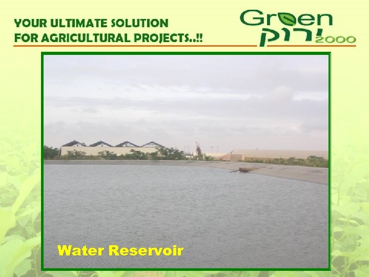 Water Reservoir 