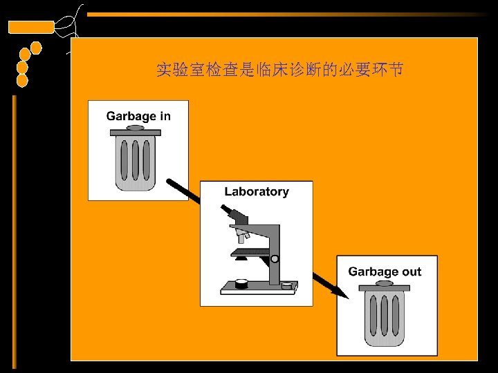实验室检查是临床诊断的必要环节 